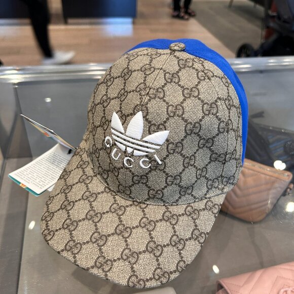 NWT Adidas X Gucci Double Sided Baseball Hat size S 719406-4HAST-9768